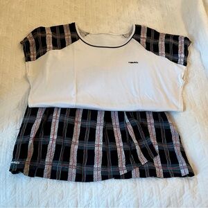 HEAD VINTAGE 90s Y2K Tennis Outfit Size M